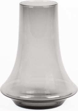 XLBoom Spinn Vaas Medium - Glas - Voor Binnen - Grijs - 20 × 20 × 25 cm