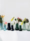 XLBoom Spinn Vaas Medium - Glas - Voor Binnen - Grijs - 20 × 20 × 25 cm