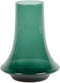 XLBoom Spinn Vaas Medium - Glas - Voor Binnen - Groen - 20 × 20 × 25 cm