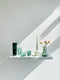 XLBoom Spinn Vaas Medium - Glas - Voor Binnen - Groen - 20 × 20 × 25 cm