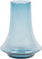 XLBoom Spinn Vaas Medium - Glas - Voor Binnen - Lichtblauw - 20 × 20 × 25 cm