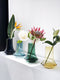 XLBoom Spinn Vaas Medium - Glas - Voor Binnen - Lichtblauw - 20 × 20 × 25 cm