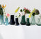 XLBoom Spinn Vaas Medium - Glas - Voor Binnen - Lichtblauw - 20 × 20 × 25 cm