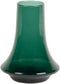 XLBoom Spinn Vaas Small - Glas - Voor Binnen - Groen - 15 × 15 × 18,75 cm