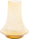 XLBoom Spinn Vaas Small - Glas - Voor Binnen - Licht Amber - 15 × 15 × 18,75 cm
