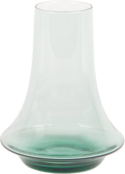 XLBoom Spinn Vaas Small - Glas - Voor Binnen - Lichtgroen - 15 × 15 × 18,75 cm