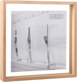 XLBoom Square Floating Box Fotolijst - In Hout - Timber - Fotoformaat 32x32cm