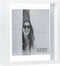 XLBoom Square Floating Box Fotolijst - In Hout - Wit - Fotoformaat 25x25cm