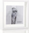 XLBoom Square Floating Box Fotolijst - In Hout - Wit - Fotoformaat 20x20cm