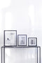 XLBoom Square Floating Box Fotolijst - In Hout - Wit - Fotoformaat 32x32cm