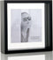 XLBoom Square Floating Box Fotolijst - In Hout - Zwart - Fotoformaat 20x20cm