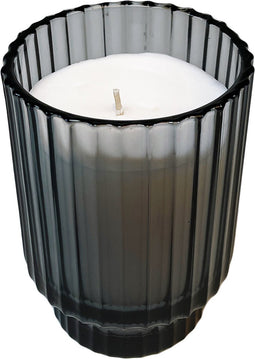 XLBoom Volta Medium "Morning Glow" Geurkaars - in Glas - 60 branduren - Grijs - Ø9 cm
