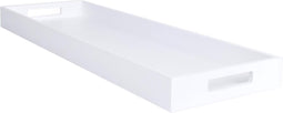 XLBoom Zen Dienblad Extra Lang - Wit - 81.5 × 26 × 6 cm