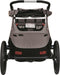 XLC DuoS Fietskar - Antraciet - BS-C10 - Voor twee kinderen - Kinderwagen - Jogger