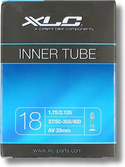 XLC VT-A18 Binnenband - Binnenband 18 Inch - 37/50-355/400 - Auto Ventiel - Geschikt voor kinderfietsen