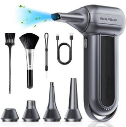 Wolfbox MF100 - Draadloze Air Duster - Turbo Fan 150.000 RPM - Oplaadbaar