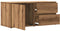 vidaXL - Tv-meubel - 80x34x35,5 - cm - bewerkt - hout - artisanaal - eikenkleur
