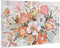 Canvas DKD Home Decor Blommor (2 Stuks) (90 x 3 x 60 cm)