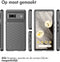 imoshion Hoesje Geschikt voor Google Pixel 7a Hoesje Siliconen - imoshion Thunder Backcover - Zwart