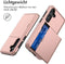 iMoshion Hoesje Geschikt voor Samsung Galaxy S24 Plus Hoesje - Ruimte voor 2 pasjes - iMoshion Backcover met pasjeshouder - Rosé Goud