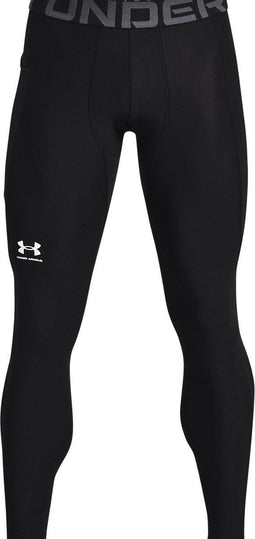 Under Armour UA HG Armour Leggings - Heren Sportlegging - Maat XL - Zwart - Wit