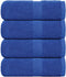 vidaXL - Gastendoekjes - 4 - st - 30x50 - cm - 360 - g/m² - 100% - katoen - blauw