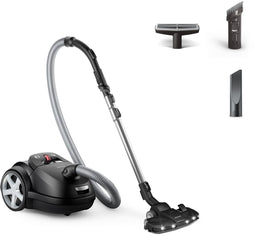 Philips Performer LED 8000 XD8122/10 - Slede stofzuiger - 900 W motor HEPA 13 filter - 4 liter