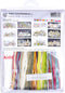Thea Gouverneur - Borduurpakket met telpatroon - 450A - Voorgesorteerde DMC Garens - Amsterdam - Aida - 79 cm x 50 cm - DIY Kit