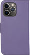 D. Bramante New York - Flip cover - Magneetsluiting en pasjesvakjes - Paars