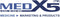 MEDX5 AED-Z-SCHILD-R AED-bord Buiten Aluminium