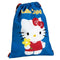 Rugtas met Koordjes Hello Kitty Blauw 27 x 33 cm