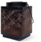 Lantaarn op zonne-energie - GARDEN ID Attract - Oranje 11 x 11 h15 cm - 6 tot 8 uur autonomie - Mobiel - Aan/uit knop.