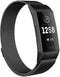 iMoshion Bandje Geschikt voor Fitbit Charge 4 / Charge 3 - iMoshion Milanese Watch bandje - Zwart