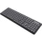 Ecologisch draadloos toetsenbord - MOBILITEIT - USB-A - Zwart