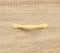 vidaXL - Hoge - kast - 69,5x31x115 - cm - bewerkt - hout - sonoma - eikenkleurig