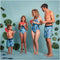 Stitch Zwembroek Tropical Lila