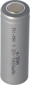 AccuCell Ni-MH-batterij 1,2 V 1400 mAh 4 / 5AA zonder soldeertag 43 x 14,5 mm