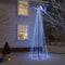 vidaXL - Kegelkerstboom - 310 - LED's - 100x300 - cm - blauw