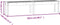 vidaXL - Tuinbank - 2-zits - 203,5x44x45 - cm - massief - douglashout