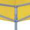 vidaXL Partytentdak - 270 g/m² - 3x3 m - Geel