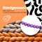 VirtuMade Sustainable bead Bracelets for men and women - Light Purple