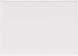 MAULprimo Whiteboard 80 x 110 cm - gelakt staal - wit - metaal - 1 stuk - MAUL