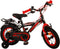 Volare Thombike - Kinderfiets - 12 inch - Twee handremmen - Zwart Rood