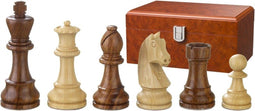 Philos Artus - Schaakstukken - Koningshoogte 78 mm - Hout