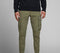 JACK & JONES JPSTPAUL JJFLAKE 542 - Cargo broek - Slim fit - Olijf groen