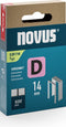 Novus D 53F - Niet met platte draad 14 mm - 600 stuks