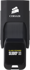 Corsair Flash Voyager Slider X1 - USB Stick 128GB - USB 3.2 - Zwart