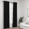vidaXL - Gordijnen - linnen-look - verduisterend - 2 - st - 140x245 - cm - antraciet
