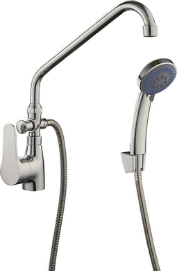 EISL SPEED II combi, chroom, te gebruiken als wastafelmengkraan/badmengkraan