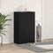 vidaXL - Schoenenkast - Zwart - Eiken - 59x35x100 - cm - Hout